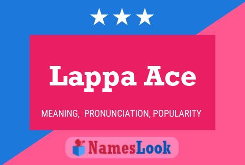 Lappa Ace Namensposter