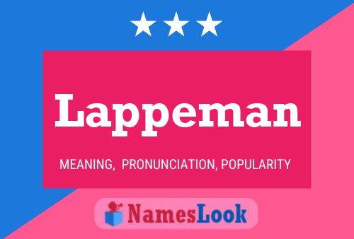 Lappeman Namensposter