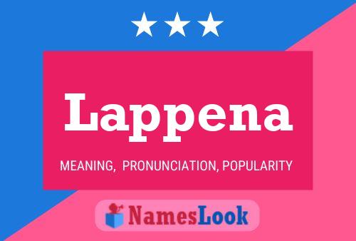 Lappena Namensposter