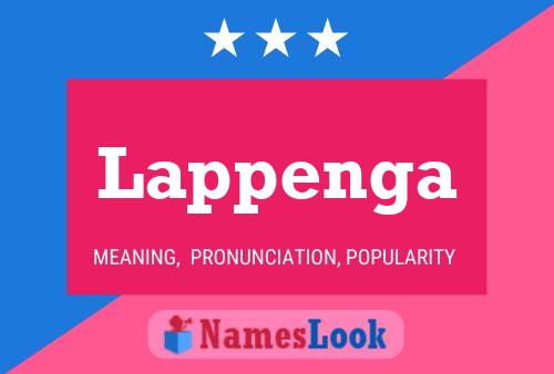 Lappenga Namensposter