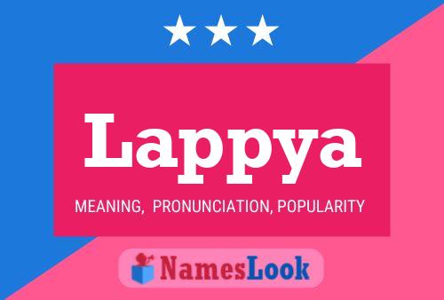 Lappya Namensposter