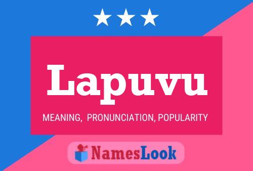 Lapuvu Namensposter