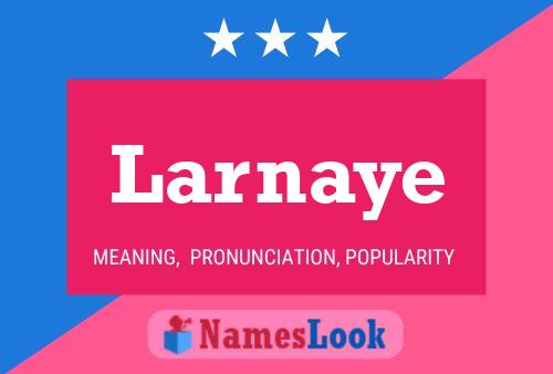 Larnaye Namensposter