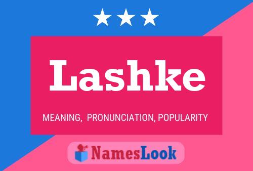 Lashke Namensposter