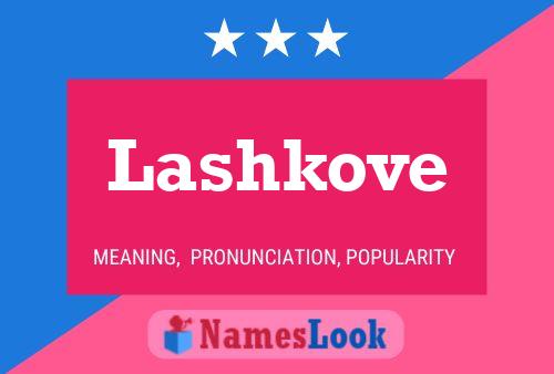 Lashkove Namensposter