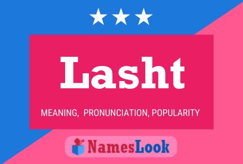 Lasht Namensposter