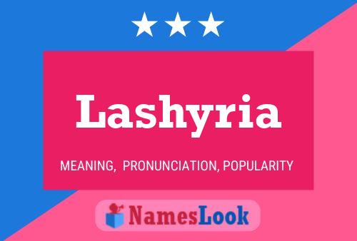 Lashyria Namensposter