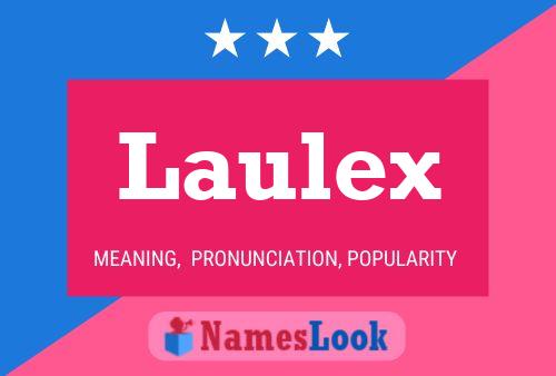 Laulex Namensposter