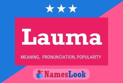 Lauma Namensposter