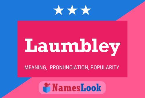 Laumbley Namensposter