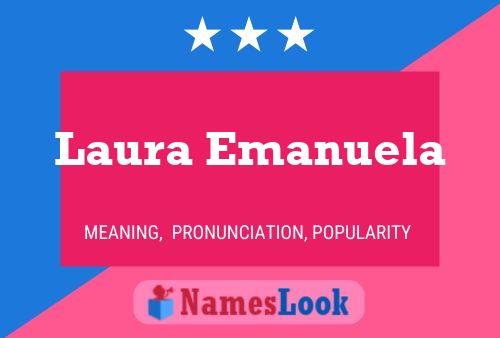 Laura Emanuela Namensposter