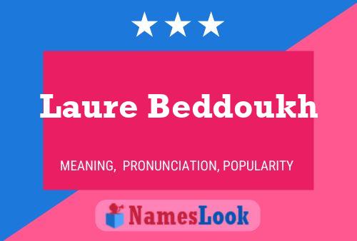 Laure Beddoukh Namensposter