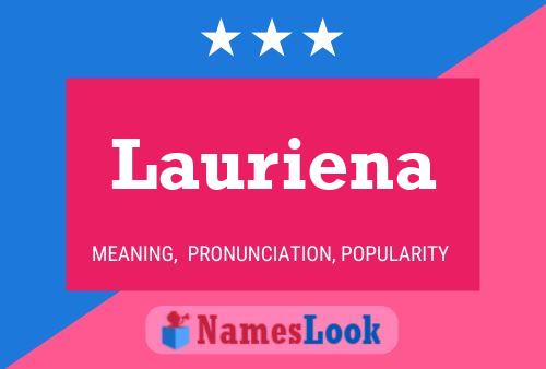 Lauriena Namensposter