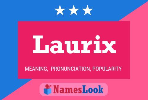 Laurix Namensposter