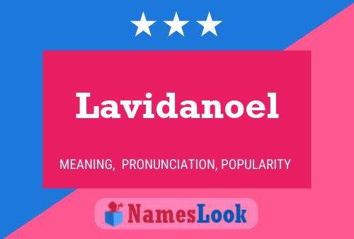 Lavidanoel Namensposter