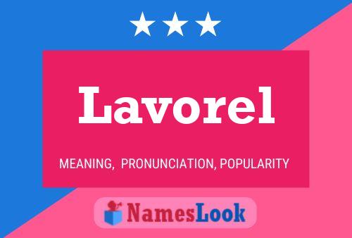 Lavorel Namensposter