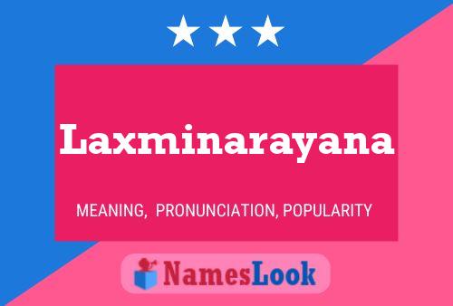 Laxminarayana Namensposter