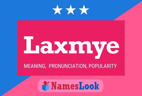 Laxmye Namensposter