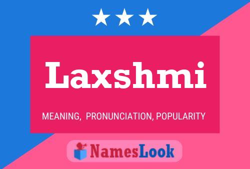 Laxshmi Namensposter