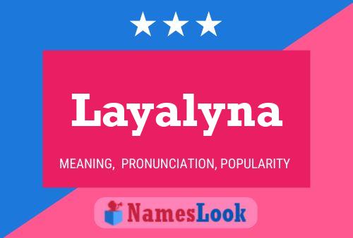 Layalyna Namensposter