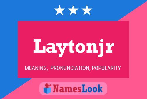 Laytonjr Namensposter