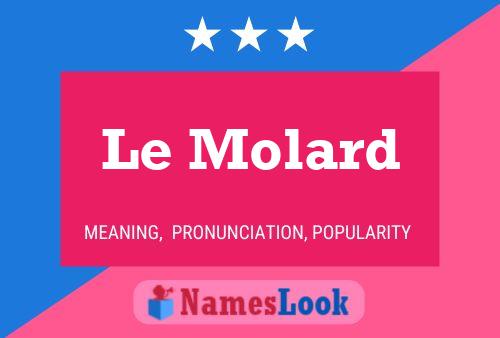 Le Molard Namensposter