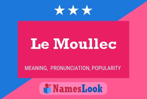 Le Moullec Namensposter