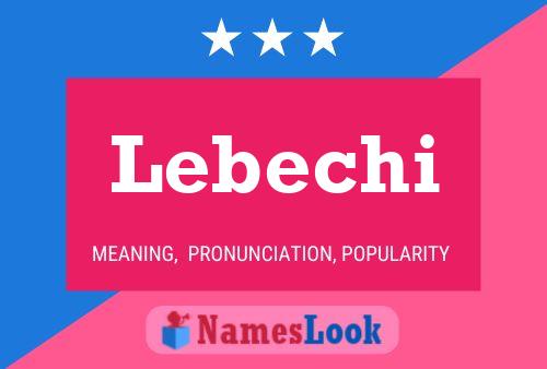 Lebechi Namensposter