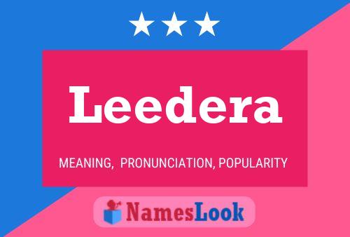 Leedera Namensposter