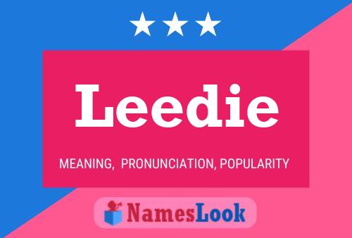 Leedie Namensposter