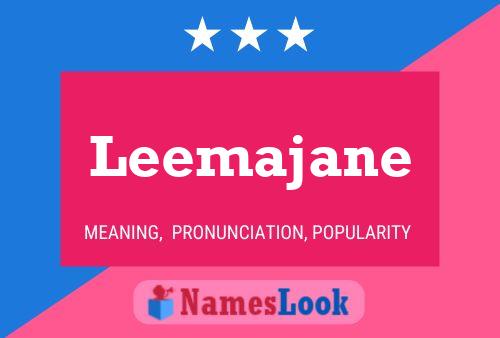 Leemajane Namensposter