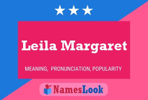 Leila Margaret Namensposter