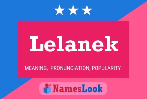 Lelanek Namensposter