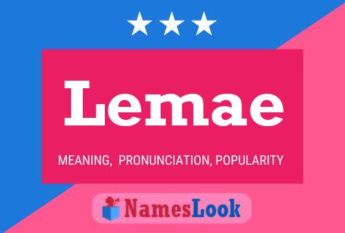 Lemae Namensposter