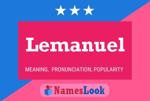 Lemanuel Namensposter