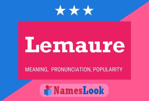 Lemaure Namensposter