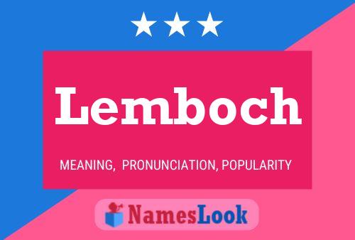 Lemboch Namensposter