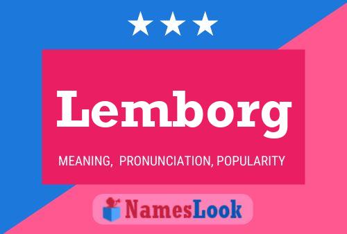 Lemborg Namensposter