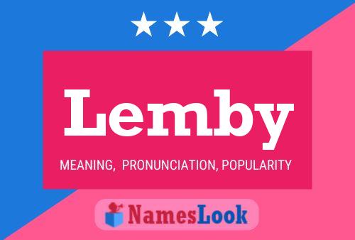 Lemby Namensposter