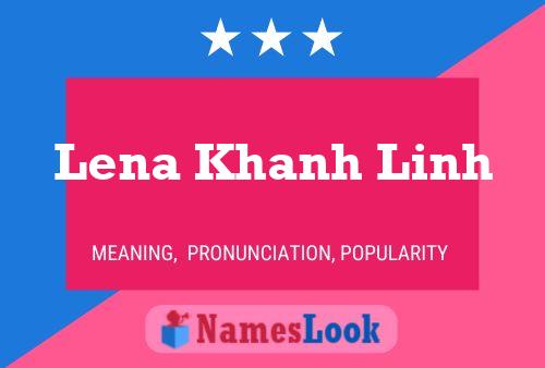 Lena Khanh Linh Namensposter