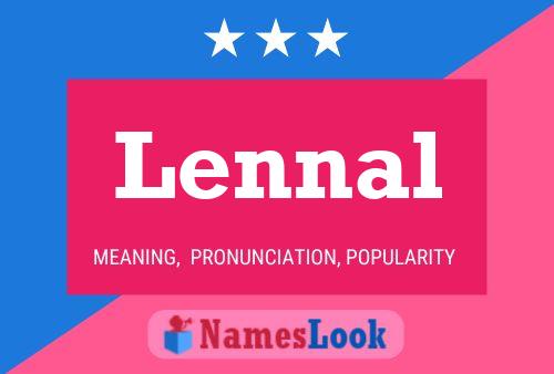 Lennal Namensposter