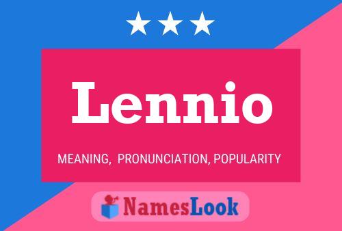 Lennio Namensposter