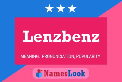 Lenzbenz Namensposter