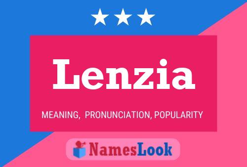 Lenzia Namensposter