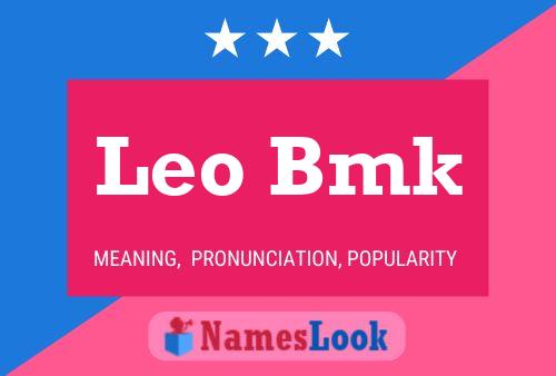 Leo Bmk Namensposter