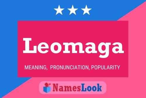 Leomaga Namensposter