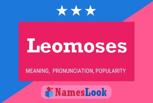 Leomoses Namensposter