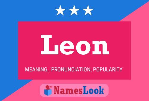 Leon Namensposter
