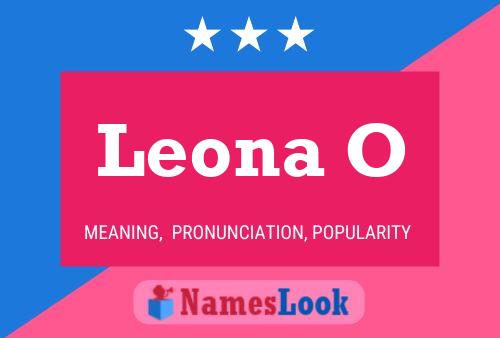 Leona O Namensposter