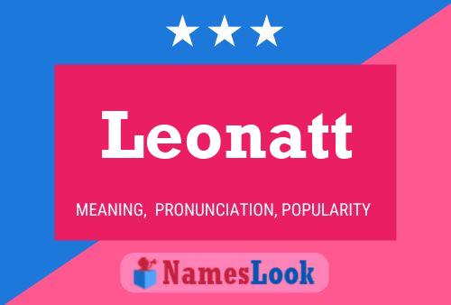 Leonatt Namensposter